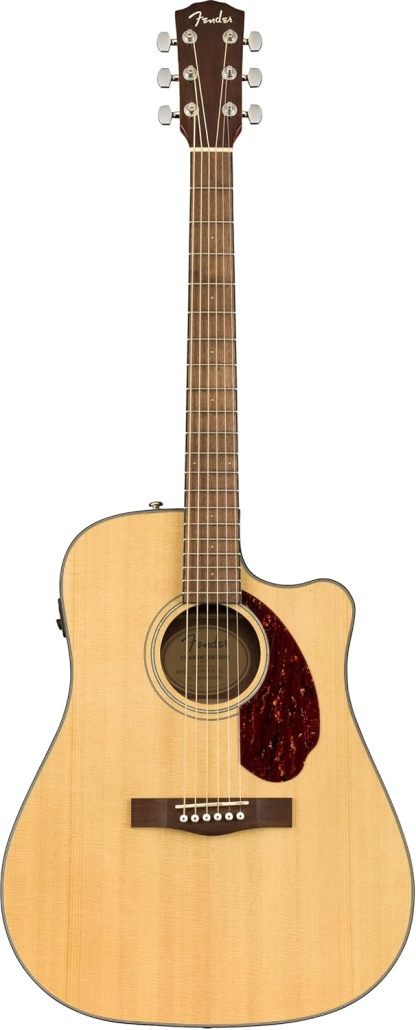 Fender CD-140SCE Dreadnought - Guitarra acústica electrificada natural - tapa de pícea - estuche rígido incluido-Havenupyard
