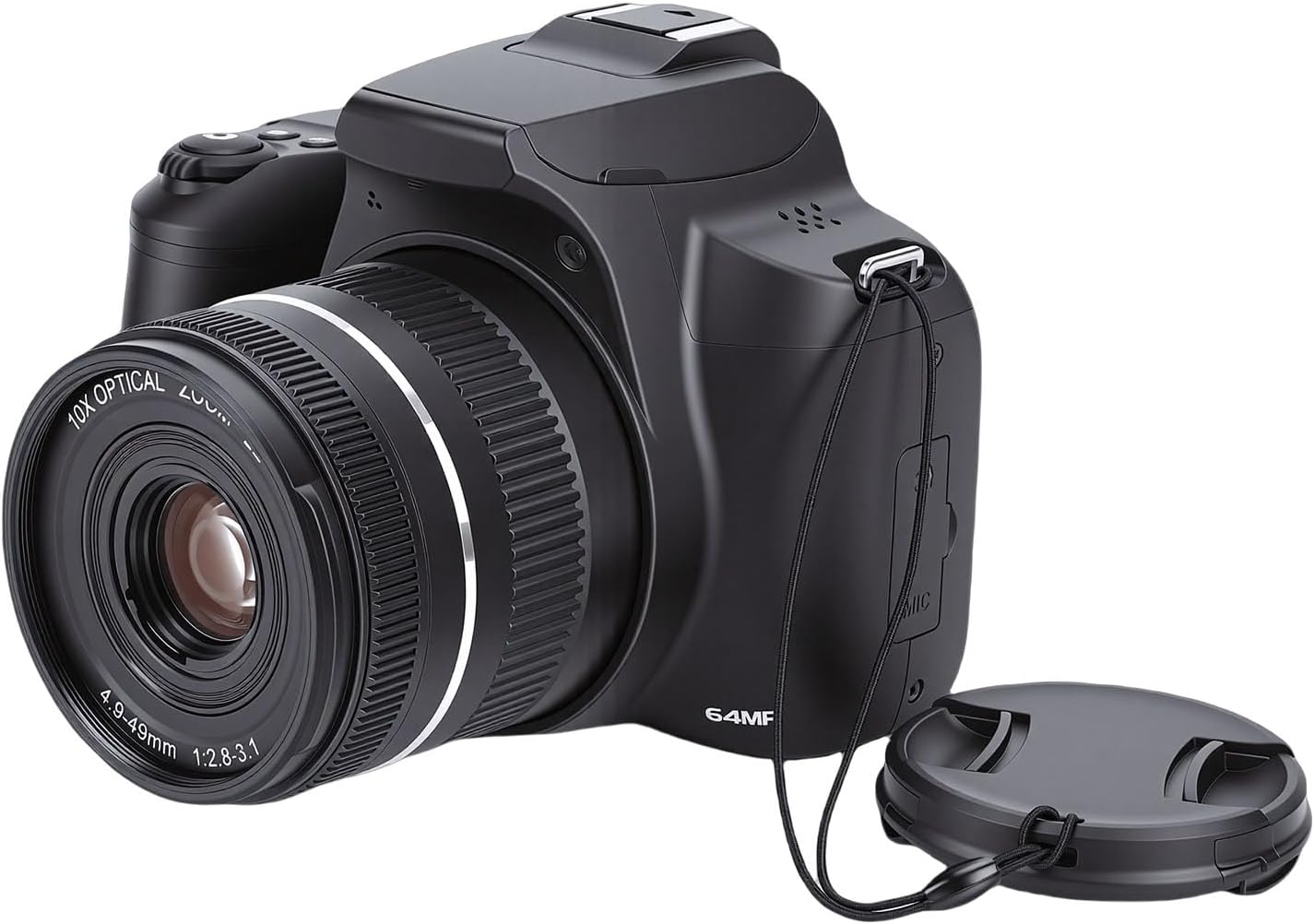 Cámara digital 4K Sxhlseller - vlogging 64 MP - enfoque automático - zoom óptico 10 aumentos - zoom digital 4 aumentos - WiFi-Havenupyard