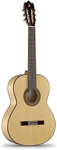 Alhambra 3F Flamenco guitarra clásica - acabado natural tapa de abeto caoba palisandro y sicomoro-Havenupyard