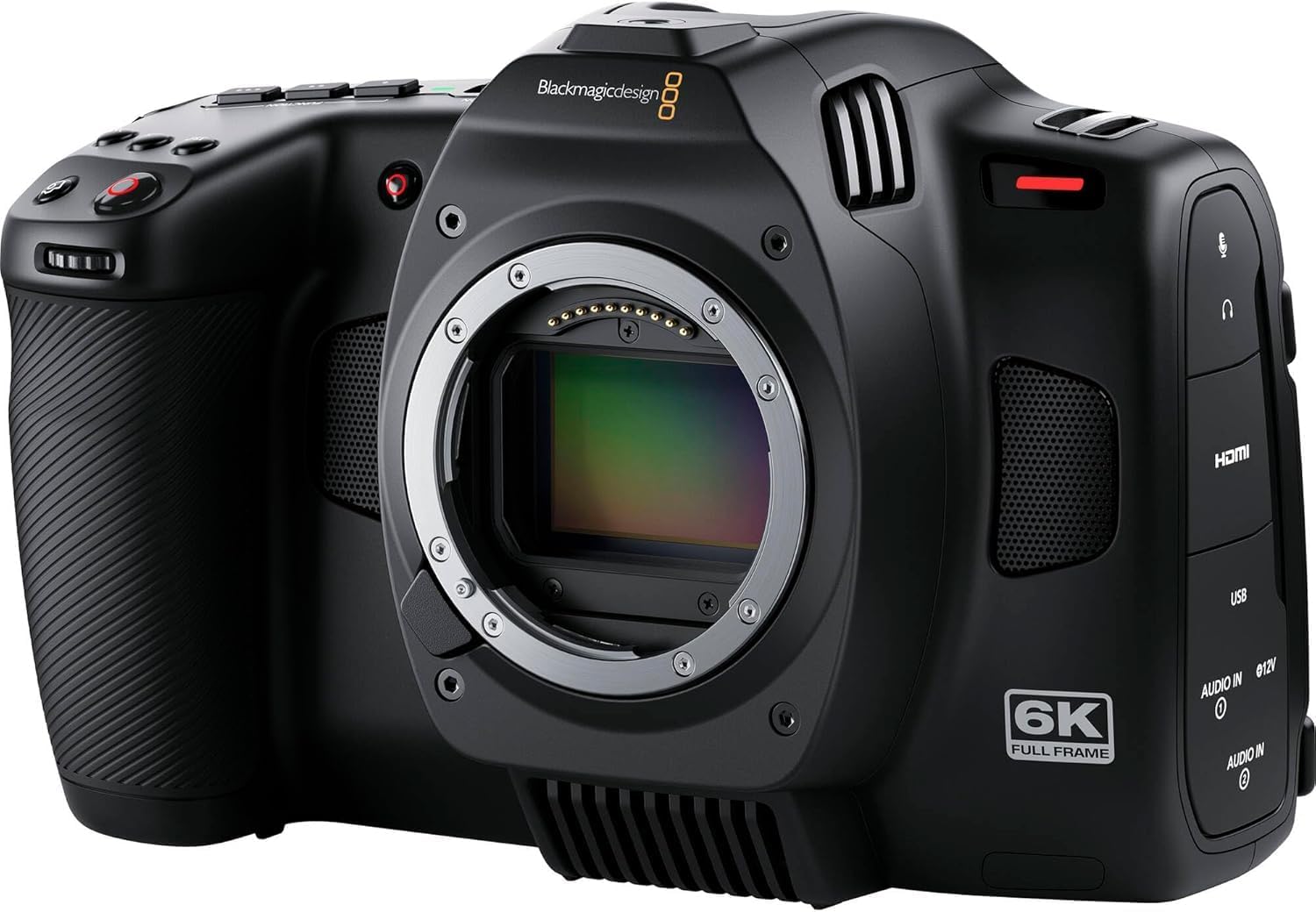 Blackmagic Design Cinema Camera 6K - Cámara de Cine Digital 6K - Sensor CMOS - Pantalla 5 Pulgadas - HDMI Negra-Havenupyard