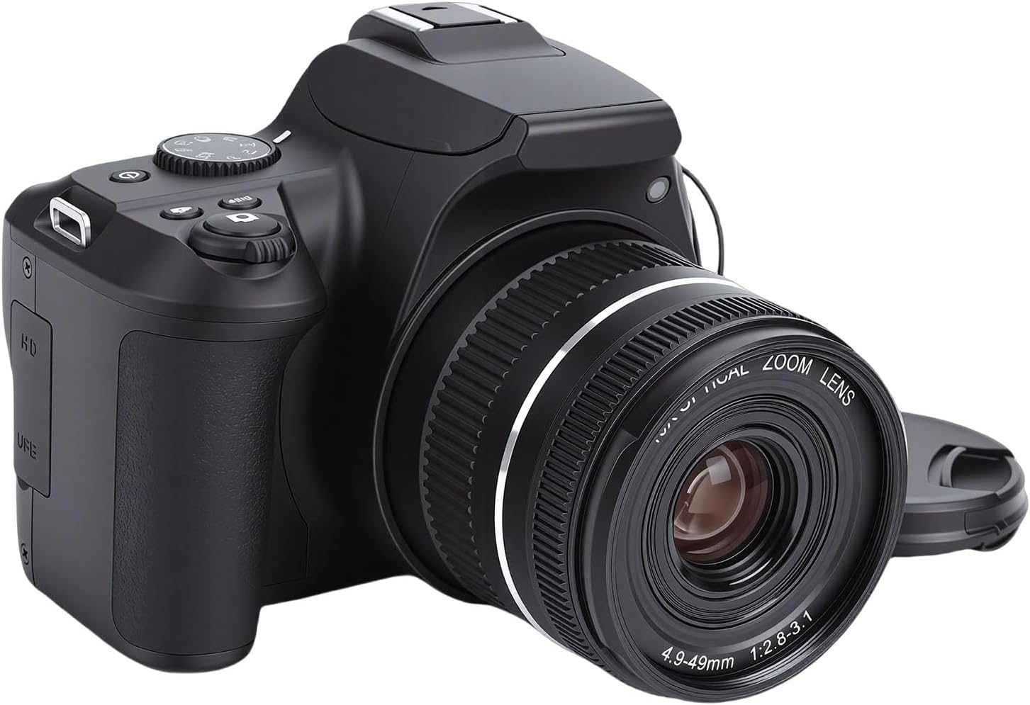 Cámara digital 4K MENDUNER - cámara de vlogging 64 MP - enfoque automático - zoom óptico 10 aumentos - pantalla 3 pulgadas - WiFi-Havenupyard