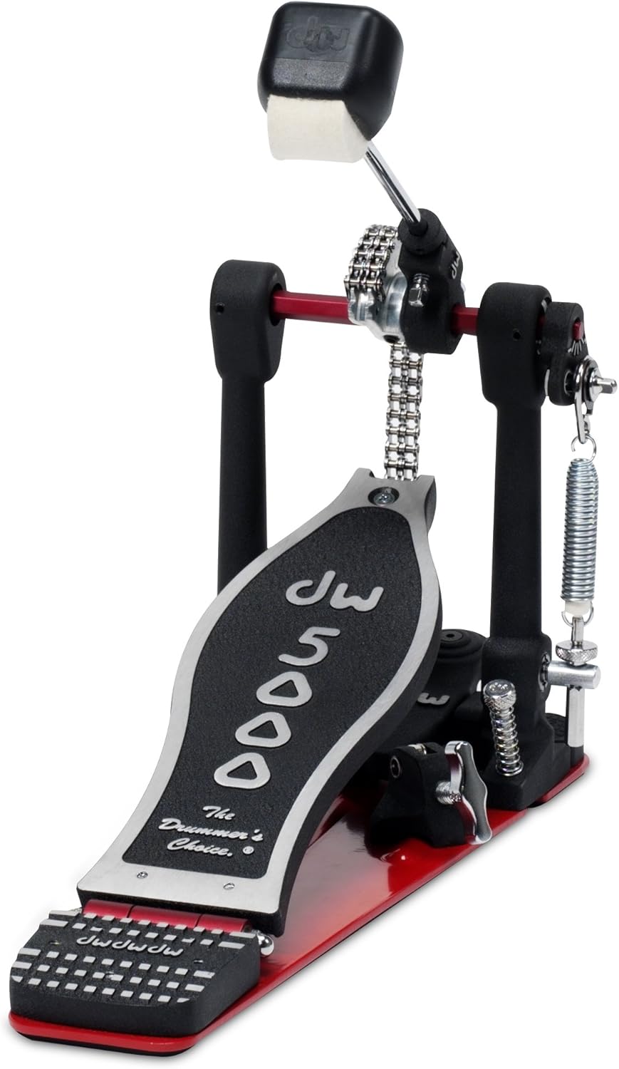 DW 5000 Series 5000TD4 Delta Turbo 4 pedal simple - pedal de bombo multicolor con caucho y diseño profesional-Havenupyard