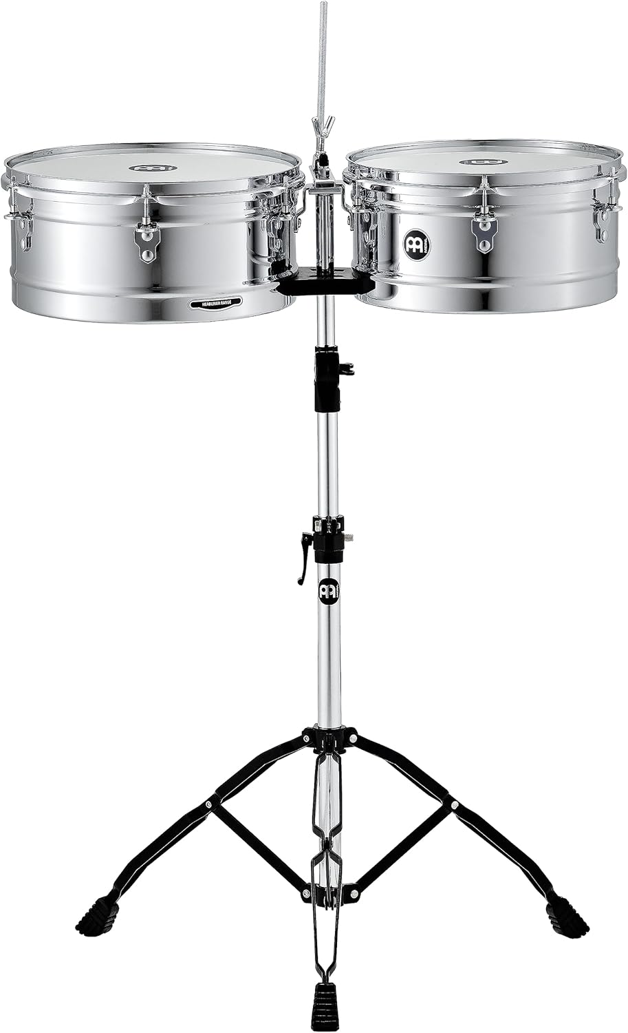 Meinl Percussion Headliner Series timbales HT1314CH - set cromo de 13 y 14 pulgadas en aleación de acero-Havenupyard