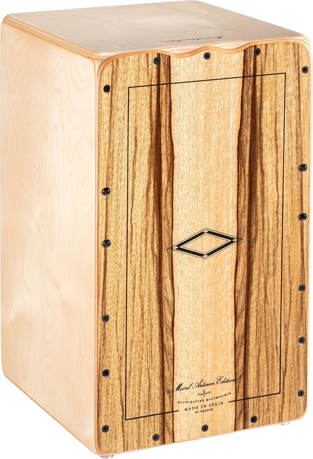 Cajón MEINL Percussion Artisan Edition - Tango Line AETLLI - abedul - acabado marrón - String Cajon-Havenupyard