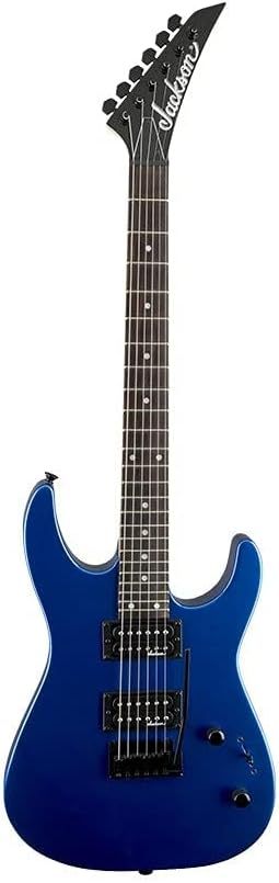 Jackson JS Series Dinky JS12 - Guitarra eléctrica azul metálico - diapasón de amaranto - cuerpo de álamo-Havenupyard