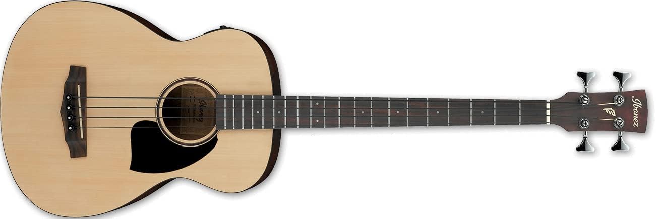 Bajo acústico electrificado Ibanez PCBE12 - acabado natural - tamaño completo - tapa de pícea y refuerzo de caoba-Havenupyard