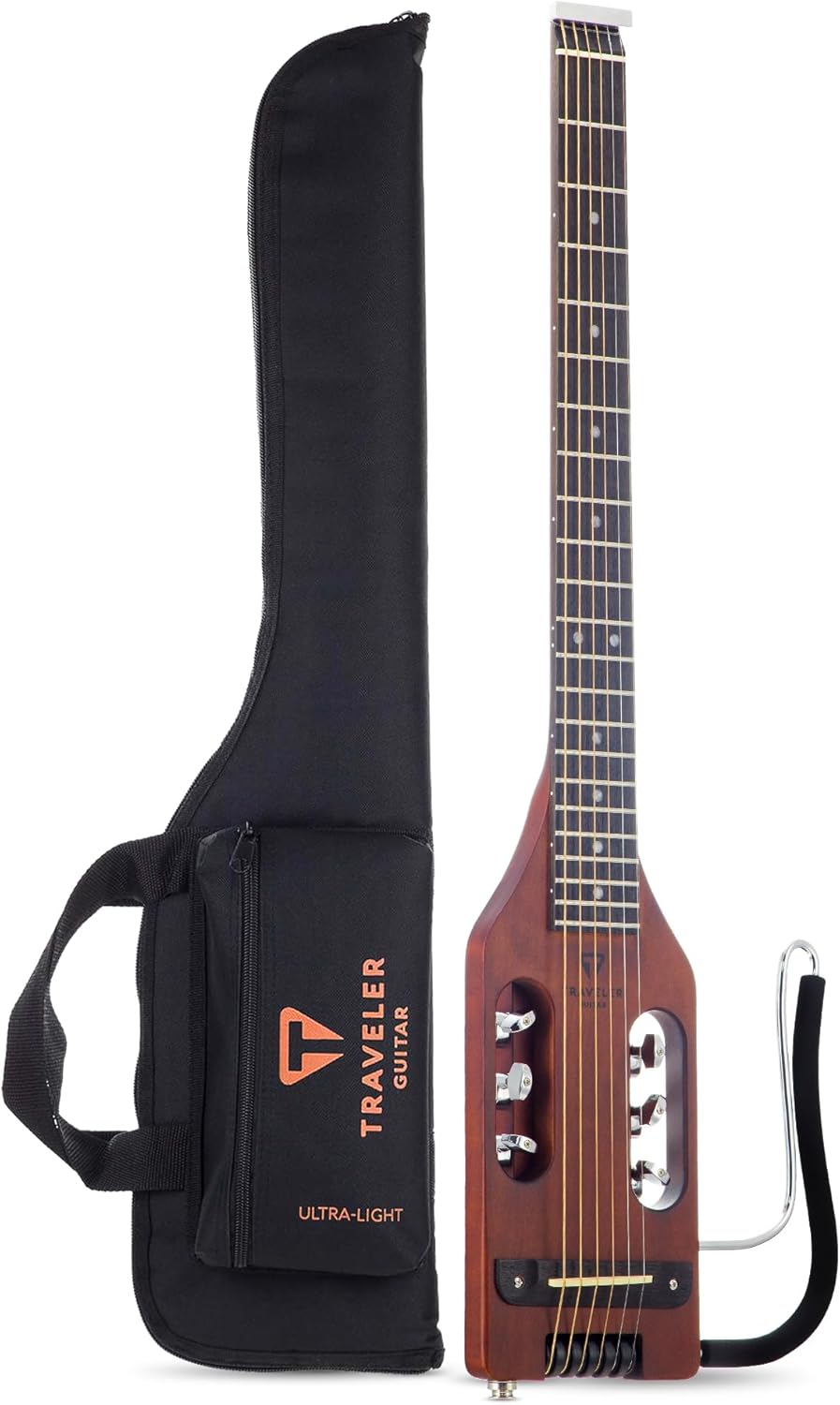 Traveler Guitar ULA ABNS - Guitarra acústica eléctrica ultraligera marrón antiguo - arce y caoba - para viaje-Havenupyard