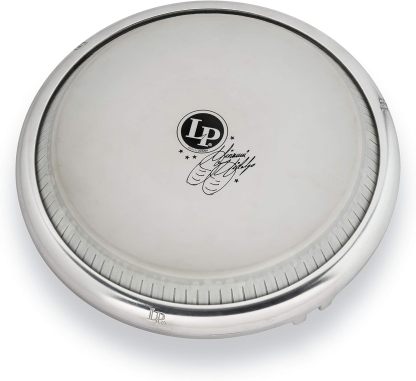 Conga compacta LP Latin Percussion LP825 - Giovanni Compact Conga - 11 pulgadas - color plata-Havenupyard
