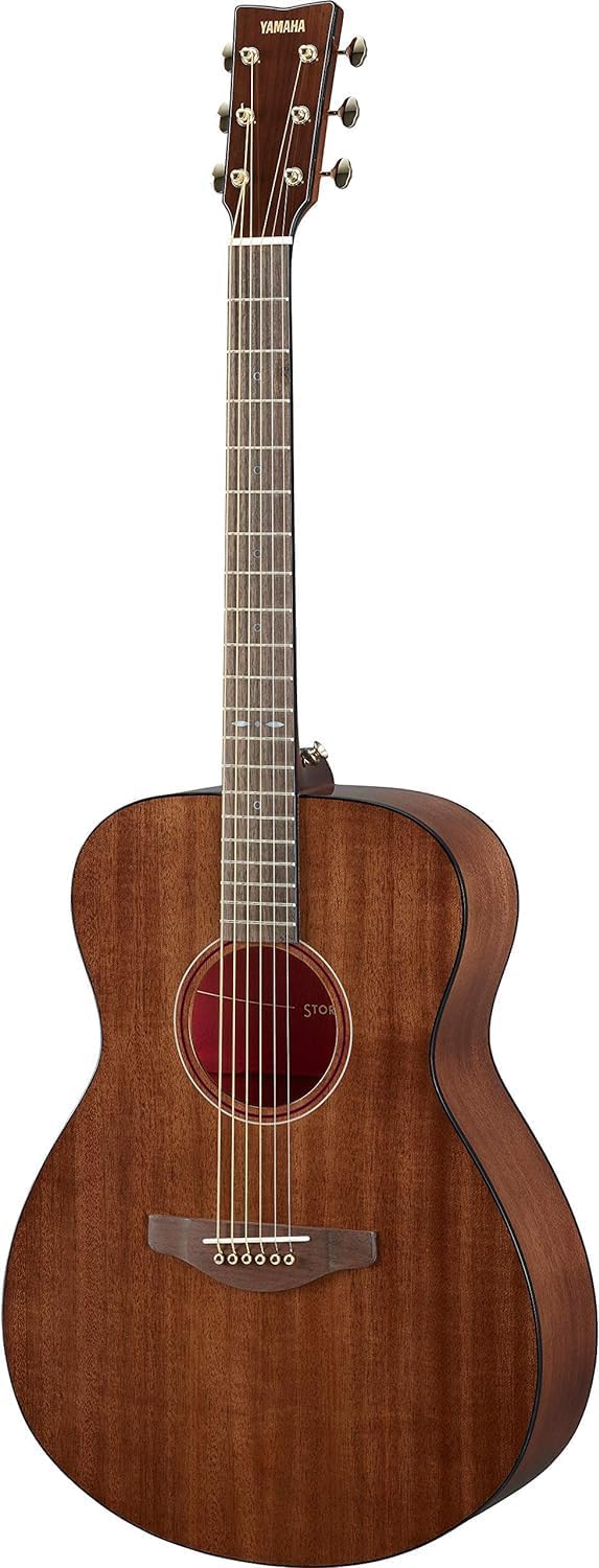 Yamaha STORIA III - Guitarra Western electroacústica marrón chocolate - Caoba y sonido envolvente-Havenupyard