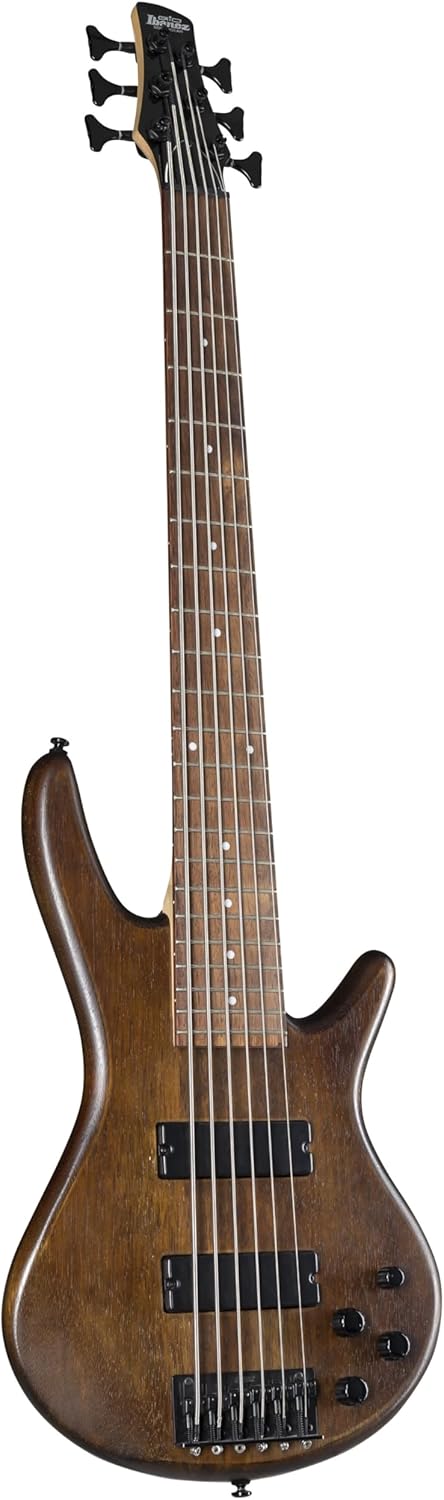 Ibanez GSR206B WNF - Bajo eléctrico de 6 cuerdas nogal plano - Modelo estándar para estudio y ensayo-Havenupyard