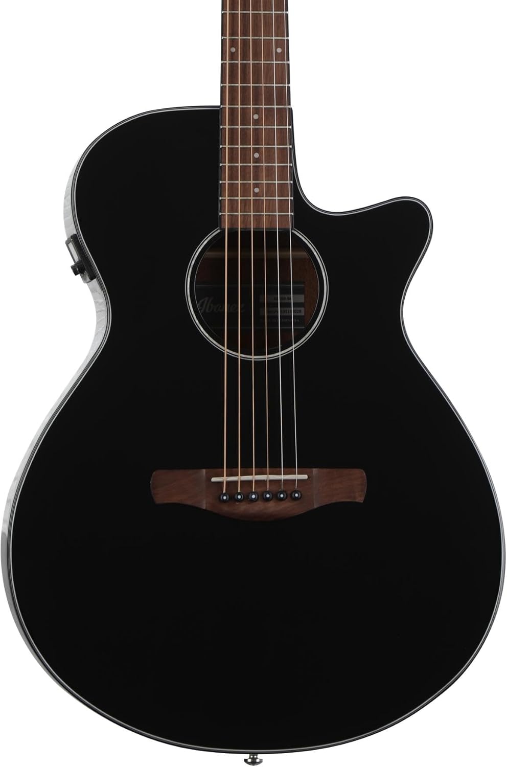 Ibanez AEG50 BK - Guitarra electroacústica Western negra - tapa de abeto - cuerpo de ocume - pastilla P 90-Havenupyard