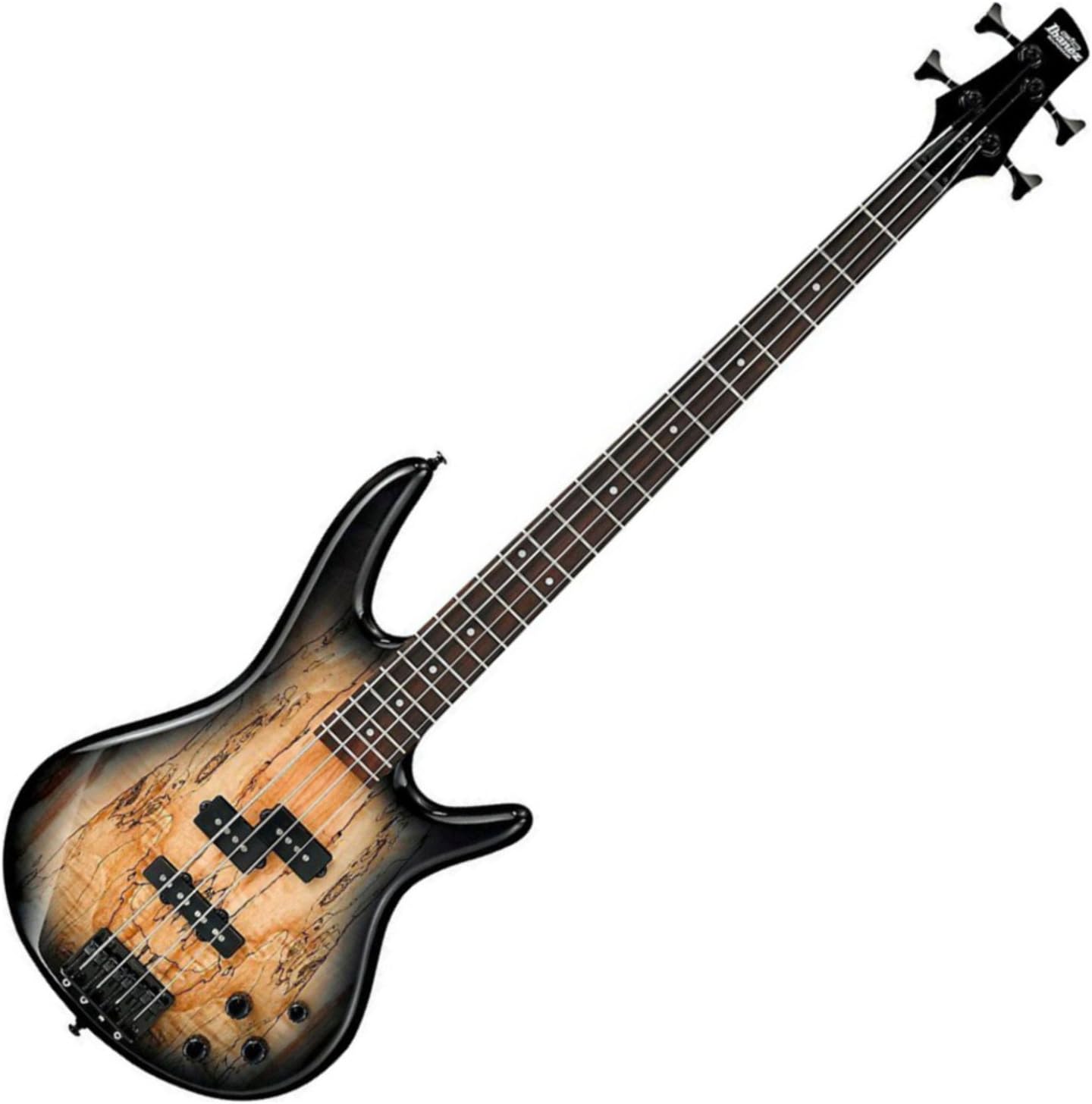 Ibanez GSR200SM-NGT bajo eléctrico 4 cuerdas - acabado Natural Grey Burst cuerpo de arce y caoba para estudio y escenario-Havenupyard