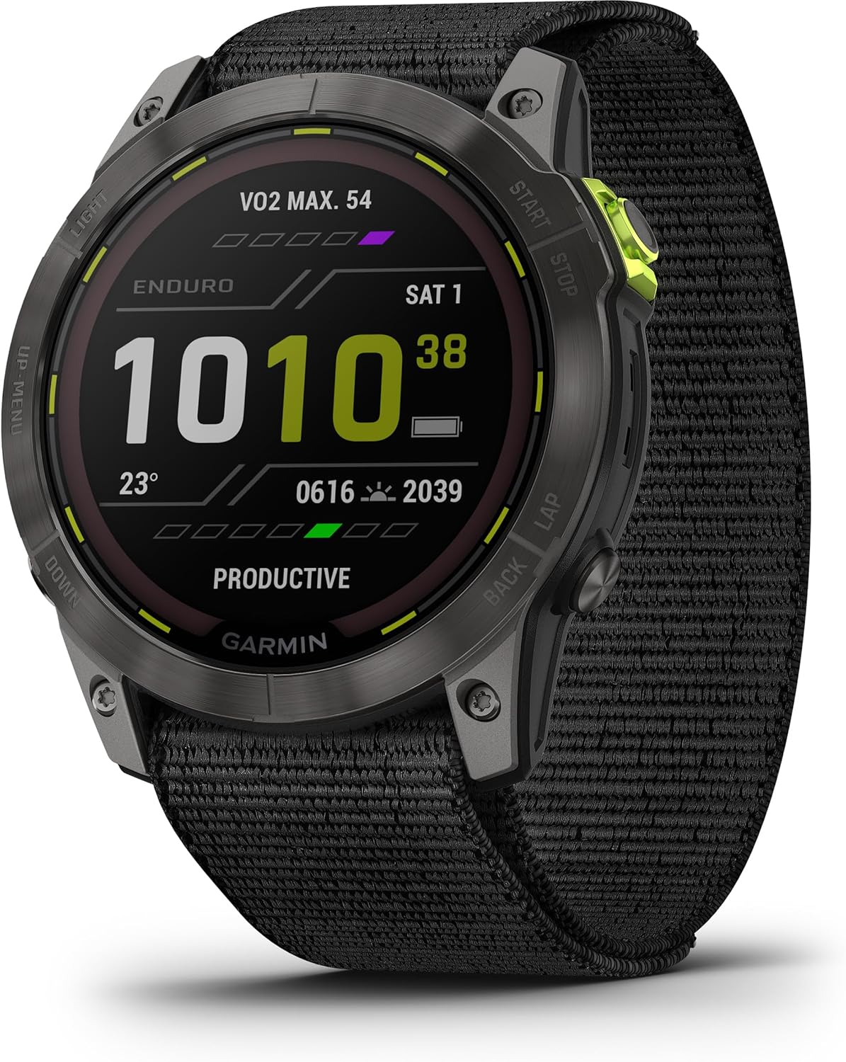 Garmin Enduro 2 GPS Outdoor Multisport-Smartwatch Titan grau, extrem lange Akkulaufzeit, integriertes GPS, Bluetooth und WLAN, robuste Sportuhr für Abenteuer und Training-Nestmyhut