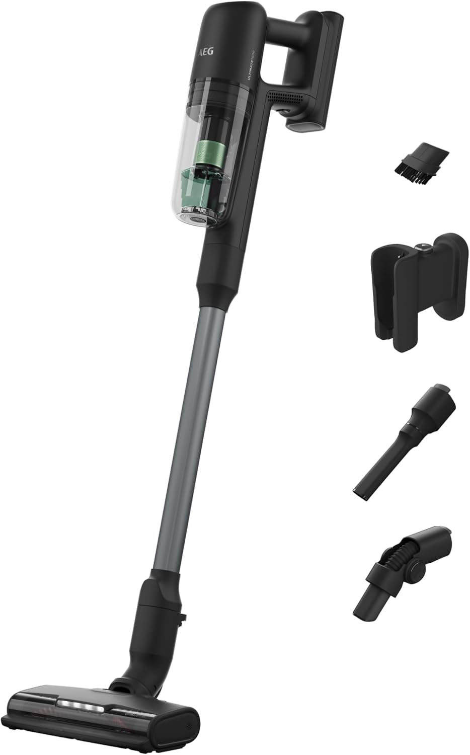 AEG Serie 7000 ÖKO Akku-Staubsauger AP71UB14AM Kabellos 2in1 2,2kg Ultraleicht 50Min Laufzeit 120m2 5-Stufige Filtration Automatikmodus Alle Böden 70% Recyclingmaterial Grau-Nestmyhut