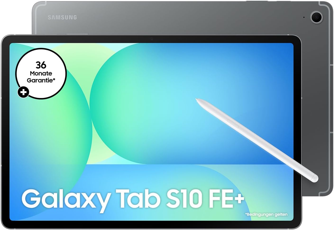 Samsung Galaxy Tab S10 FE 13,1 Zoll AI Tablet 8GB RAM 128GB Speicher Android 15 WiFi inkl S Pen lange Akkulaufzeit grau-Nestmyhut