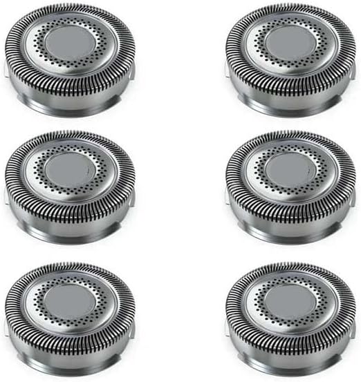 Ersatzscherköpfe SH91 kompatibel mit Philips Norelco Serie 9000 S9xxx S9985 S9987 SP981X SP9820 SP986X SP9861 SP9863 Set 6 Stück-Nestmyhut