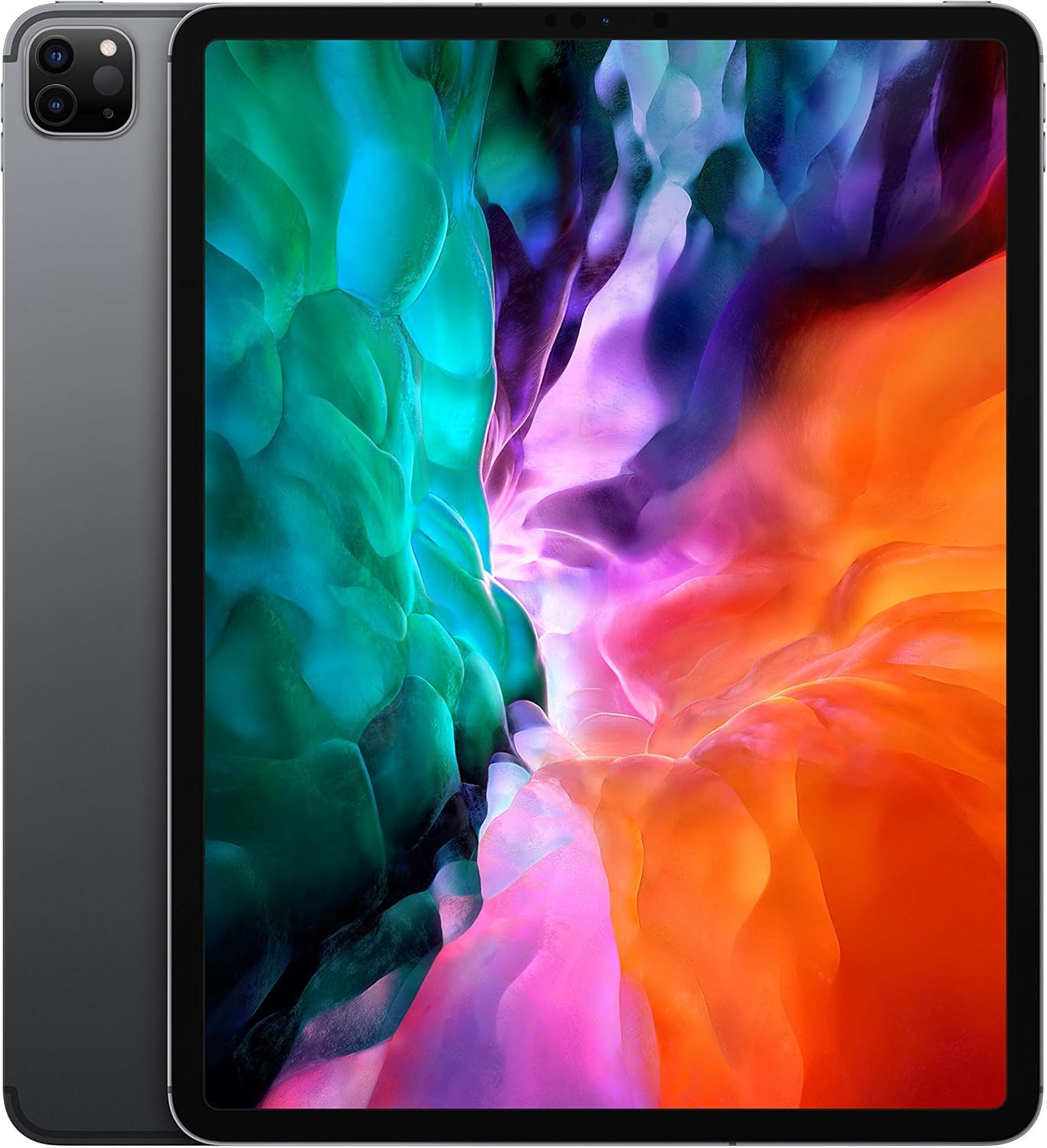 Apple iPad Pro 12,9 Zoll 2018 Wi-Fi + Cellular Generalüberholt, 256GB, Space Grau, USB-C-Nestmyhut