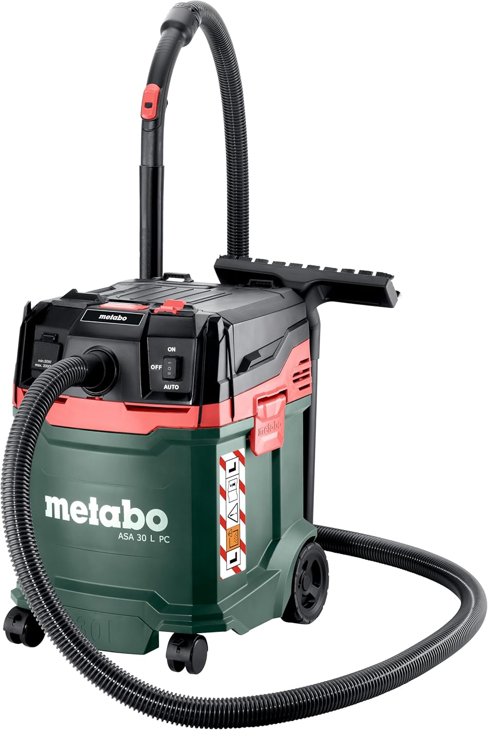 metabo ASA 30 L PC Nass Trockensauger 5,5m Kabel Allessauger mit Filterabreinigung PressClean Für Werkstatt Baustelle-Nestmyhut