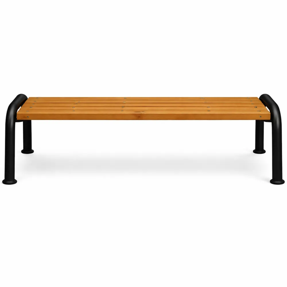 Banc en bois extérieur pour jardin, terrasse ou parc, 150 cm