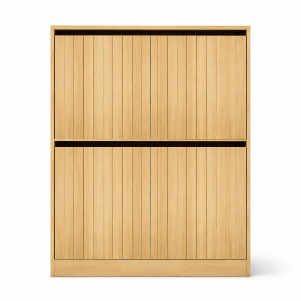 Meuble de Rangement pour Chaussures avec Étagères Réglables