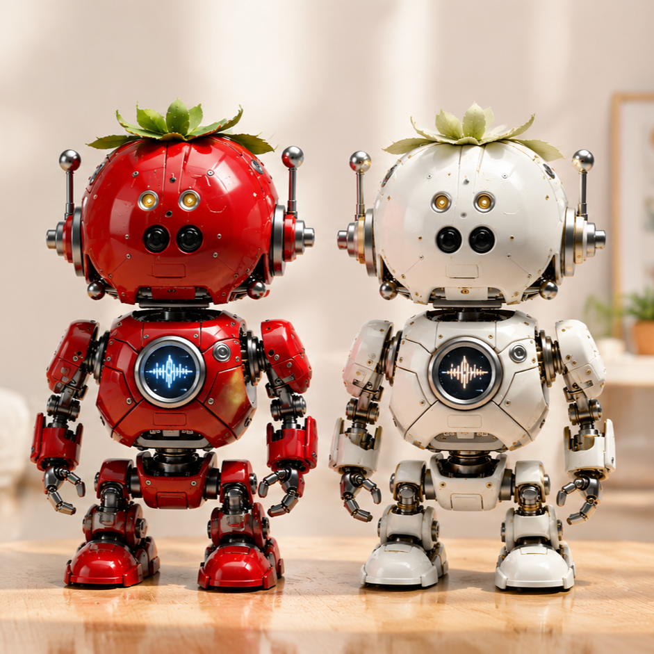 StrawBot X — Transforming Strawberry Robot