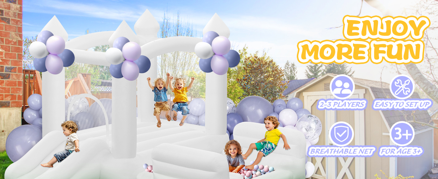 White Bounce House