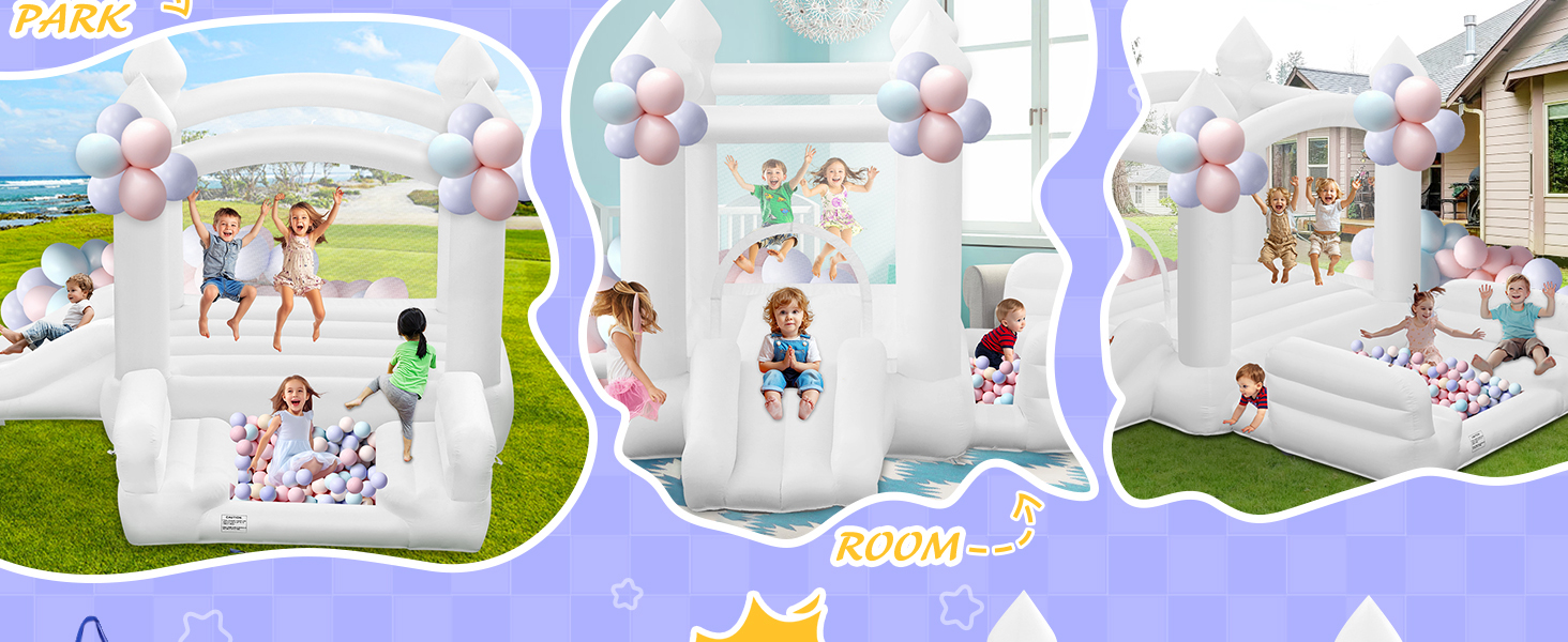 White Bounce House
