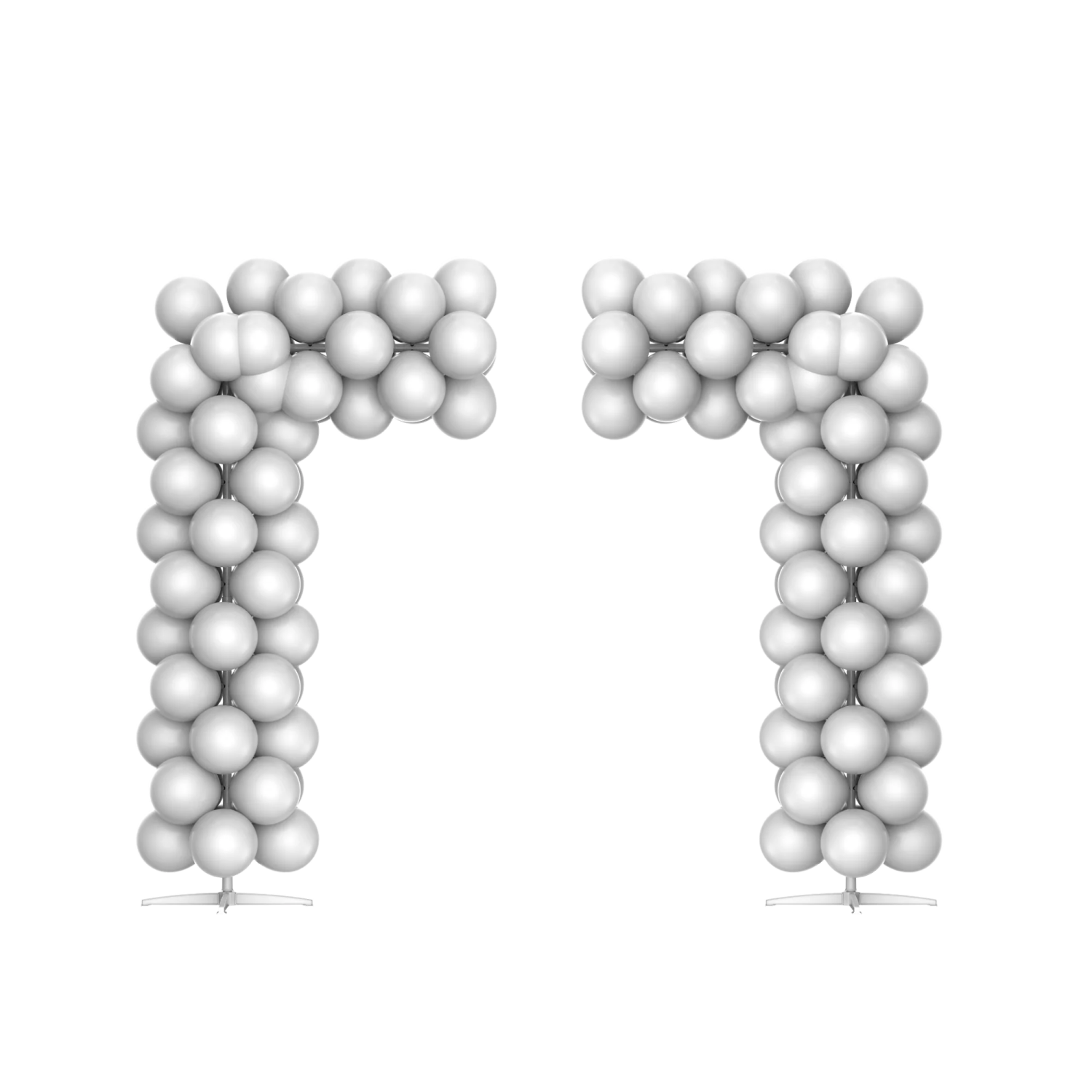 Luxury Gold & White Balloon Arch Kit