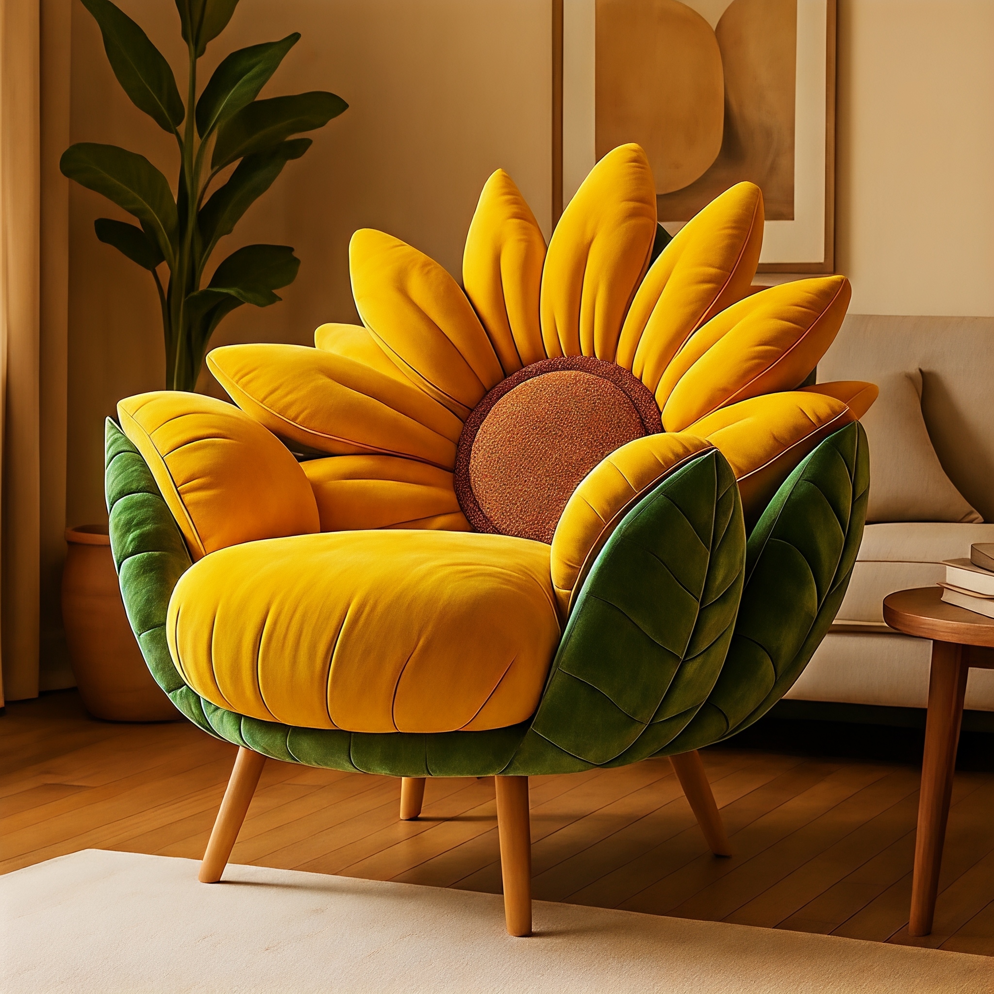 Sunflower Petal Chair