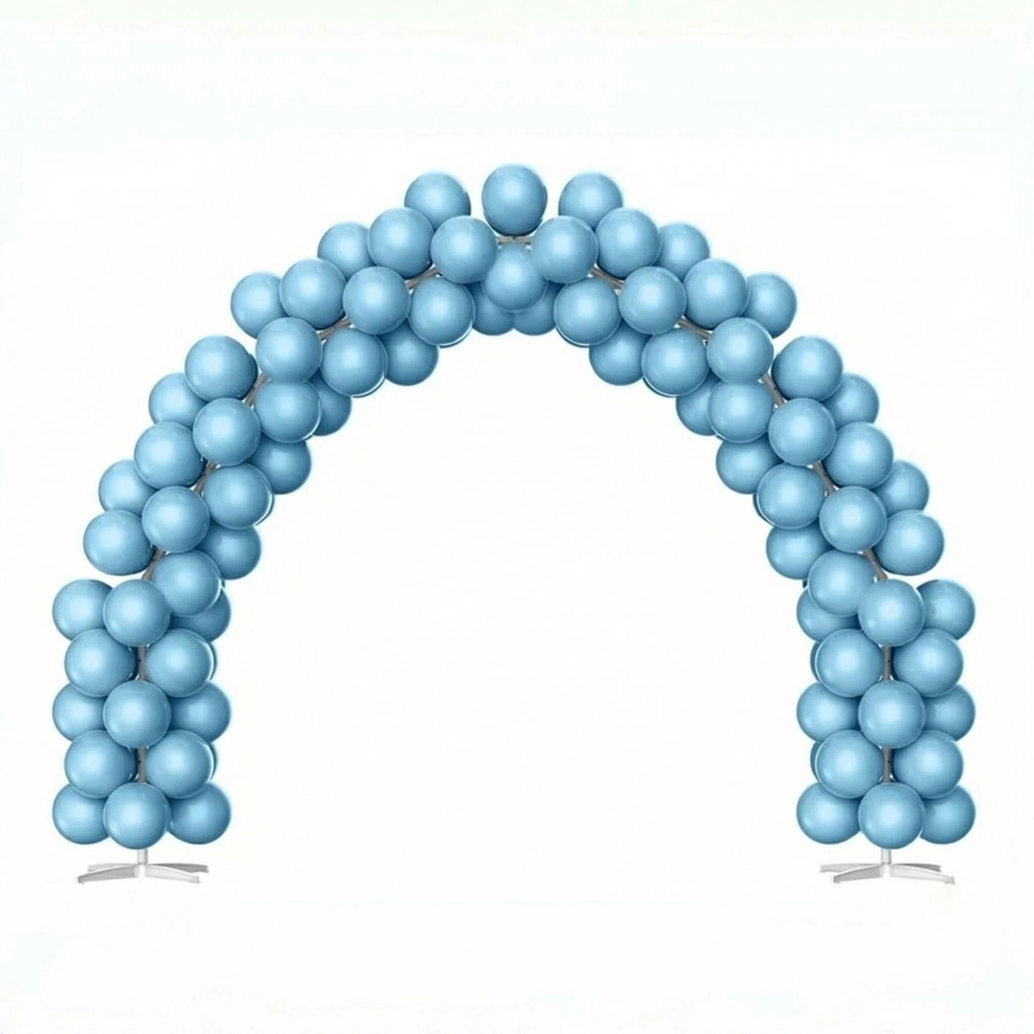 Light Blue Balloon Arch Decoration Set