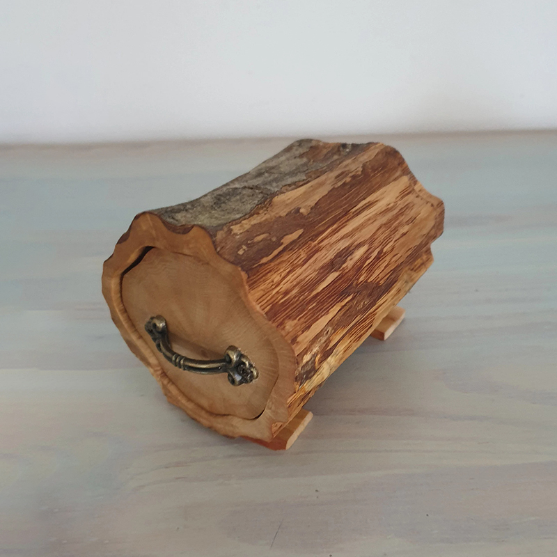 Rustic Hornbeam Firewood Log Box