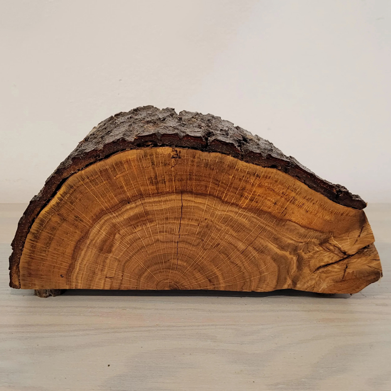 Upcycled Firewood Oak Keepsake Box
