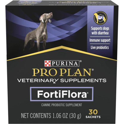 Pro Plan Nutritional Supplements, FortiFlora Probiotic Supplement for Dogs - 30 Count