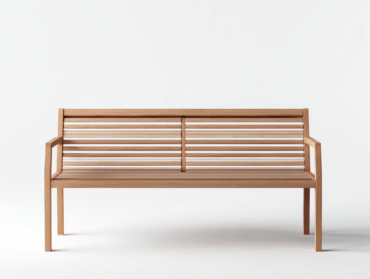 Gartenbank-Holz-162x58x86 cm-natur-zeitloser Gartenstil-Sofagetden