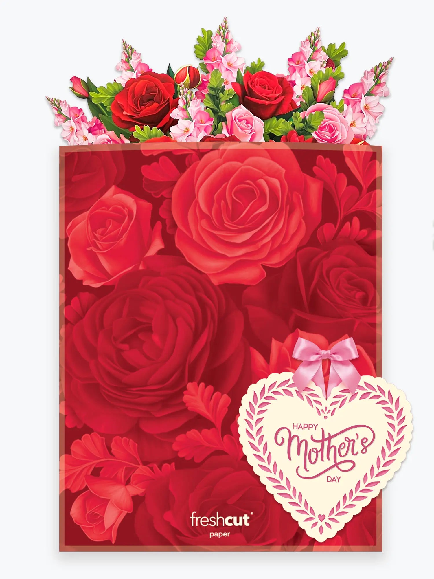 Grande Blooming Roses + Free Heart