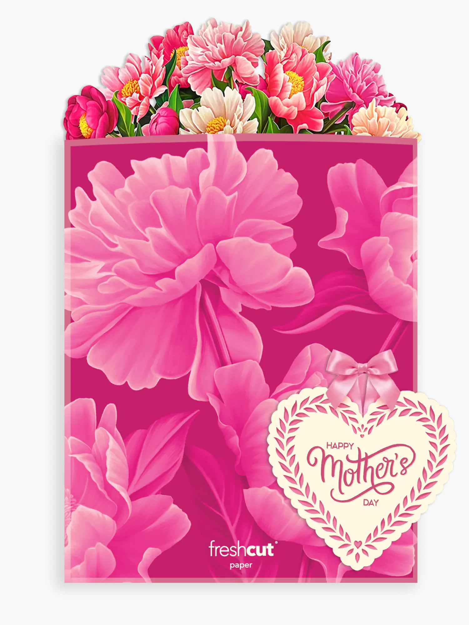 Grande Peony Paradise + Free Heart