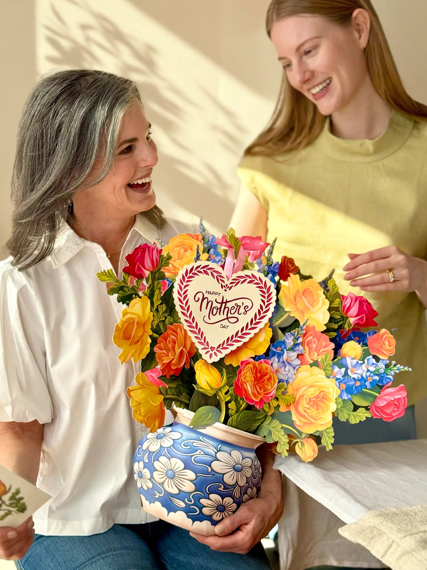 Grande Sorbet Roses + Free Pink Heart