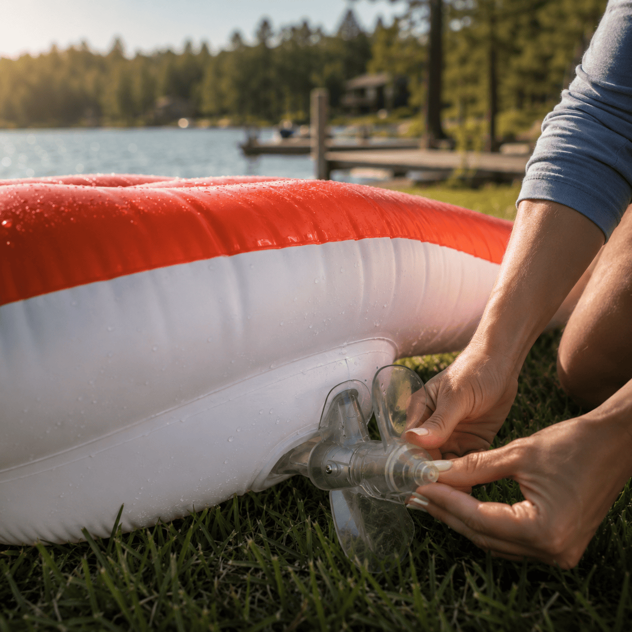 Portable Motorized Inflatable Water Scooter