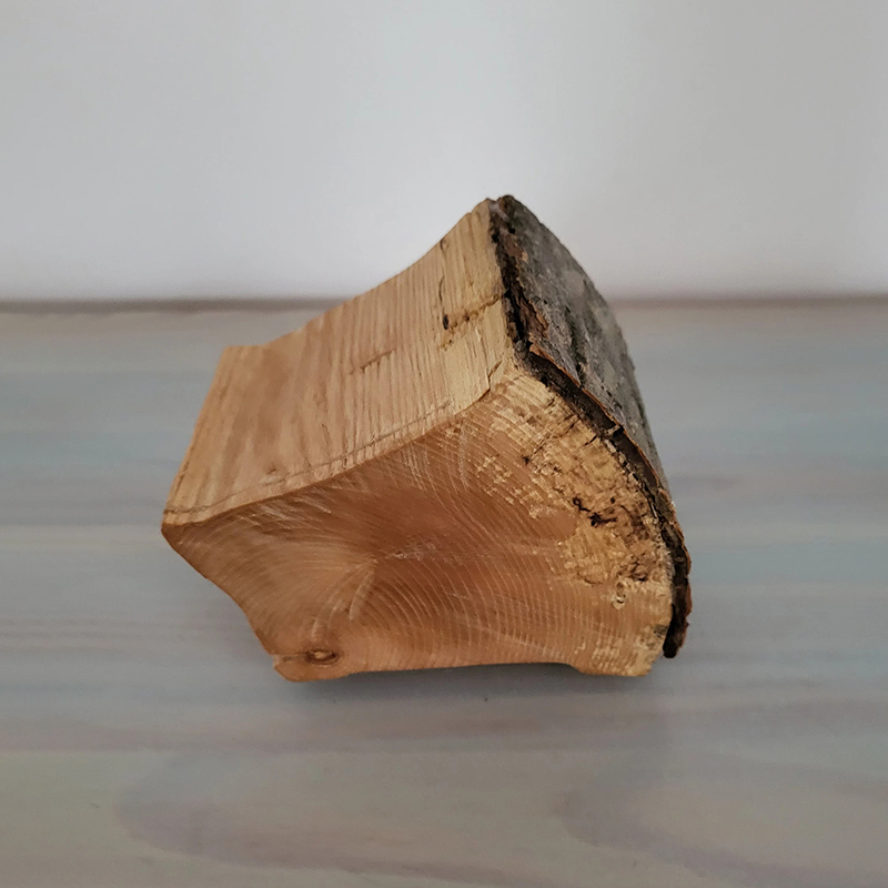 Maple Jewelry Log Box with Bark