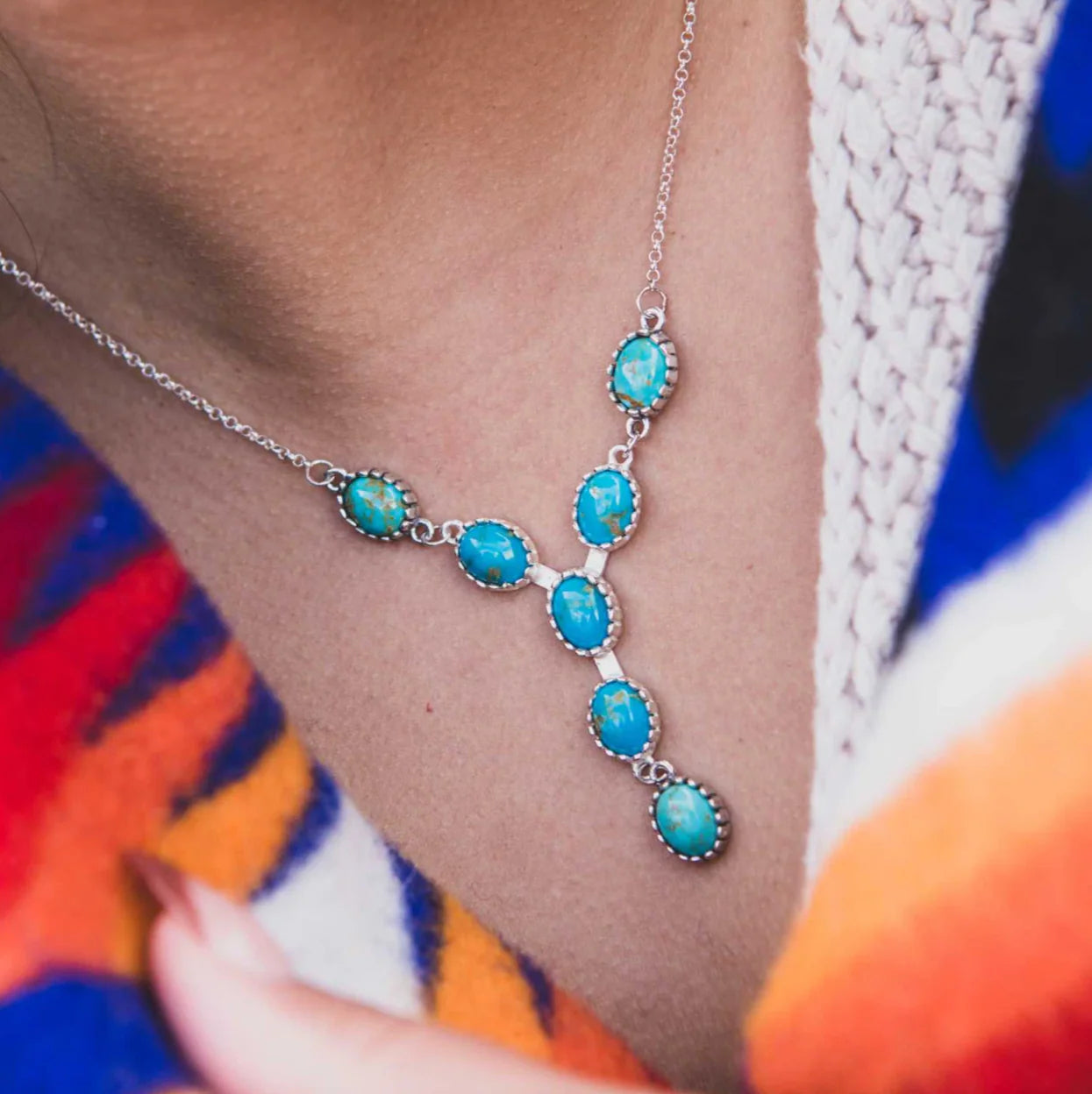 Navajo Necklace + Earring set