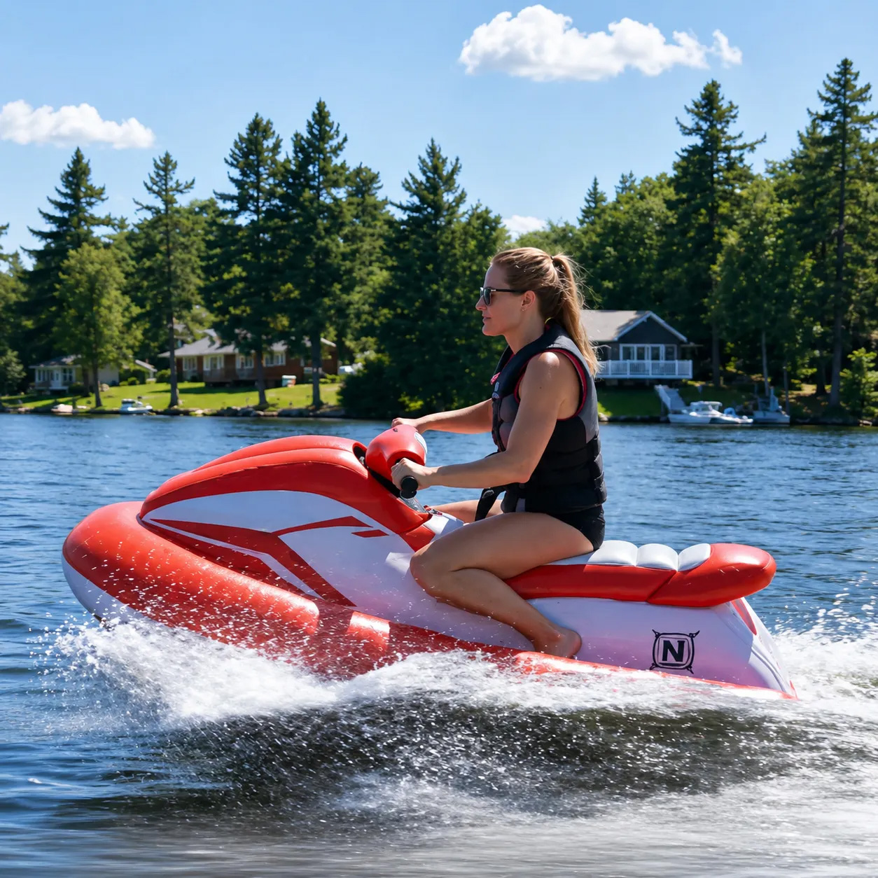Responderworks Inflatable Electric Water Scooter