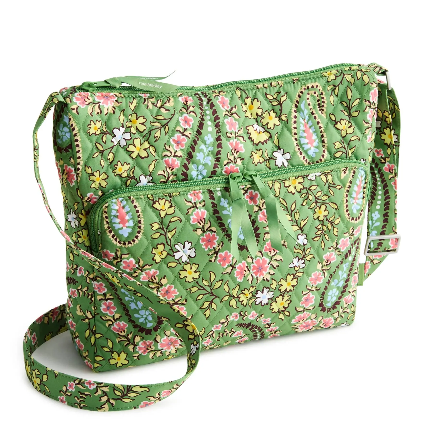 Harwick Large Messenger-Hollyhock Paisley