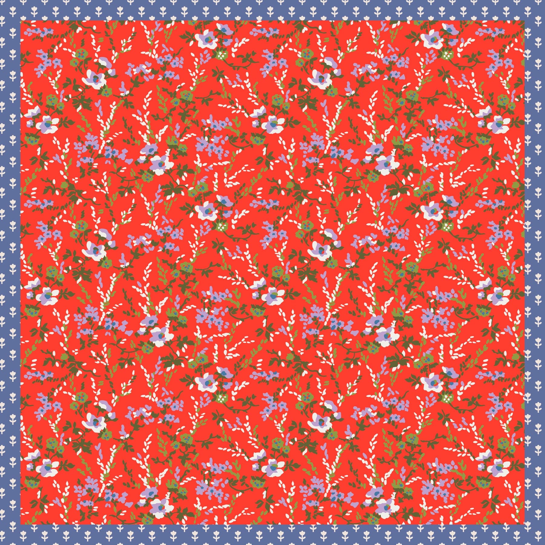 Hathaway Tote Bag-Wildflower Sprigs