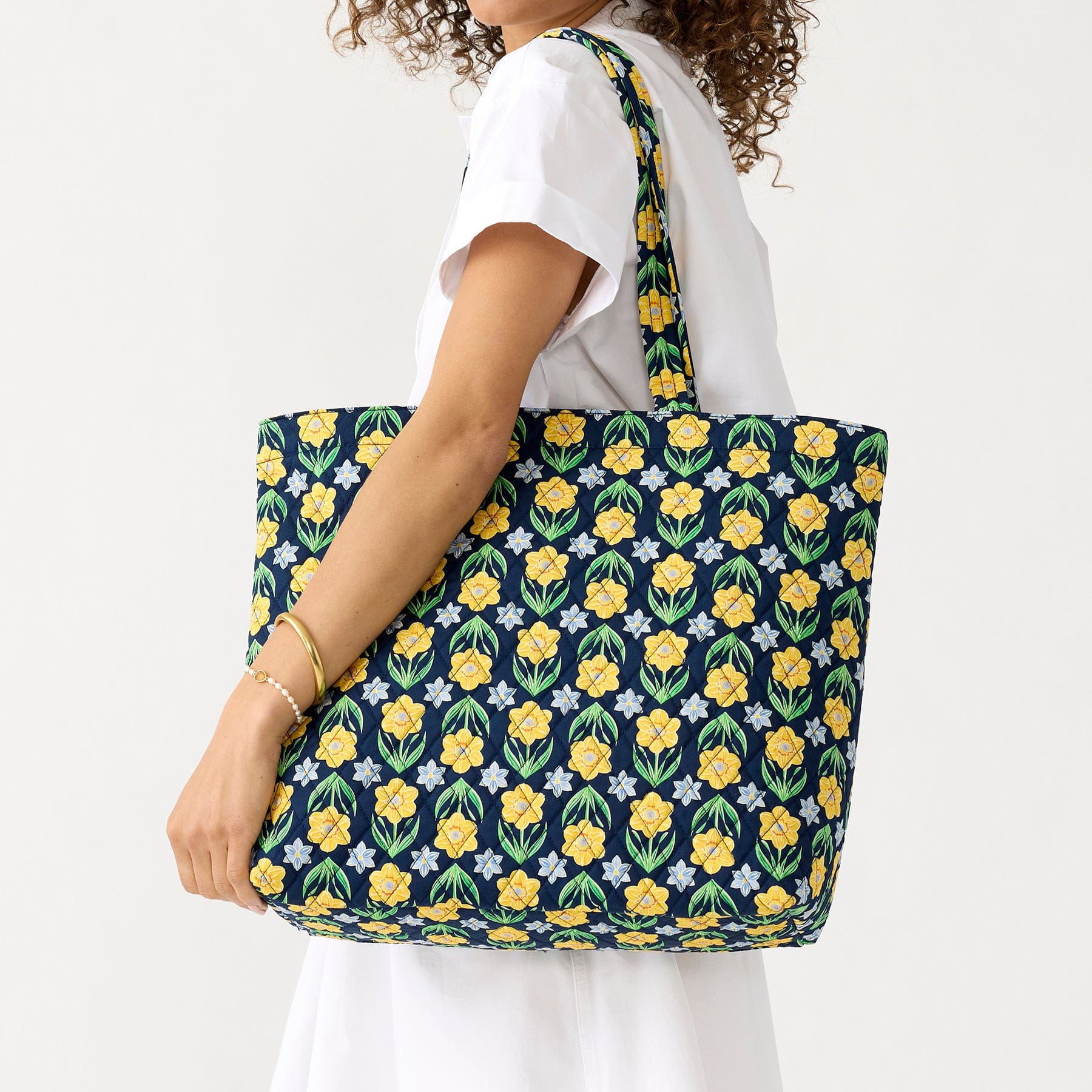 Original Zip Tote Bag-Daffodils