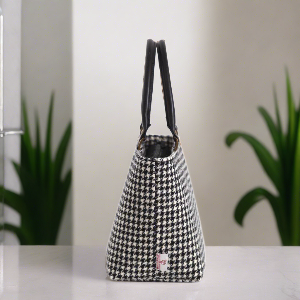Harris Tweed Houndstooth Handbag