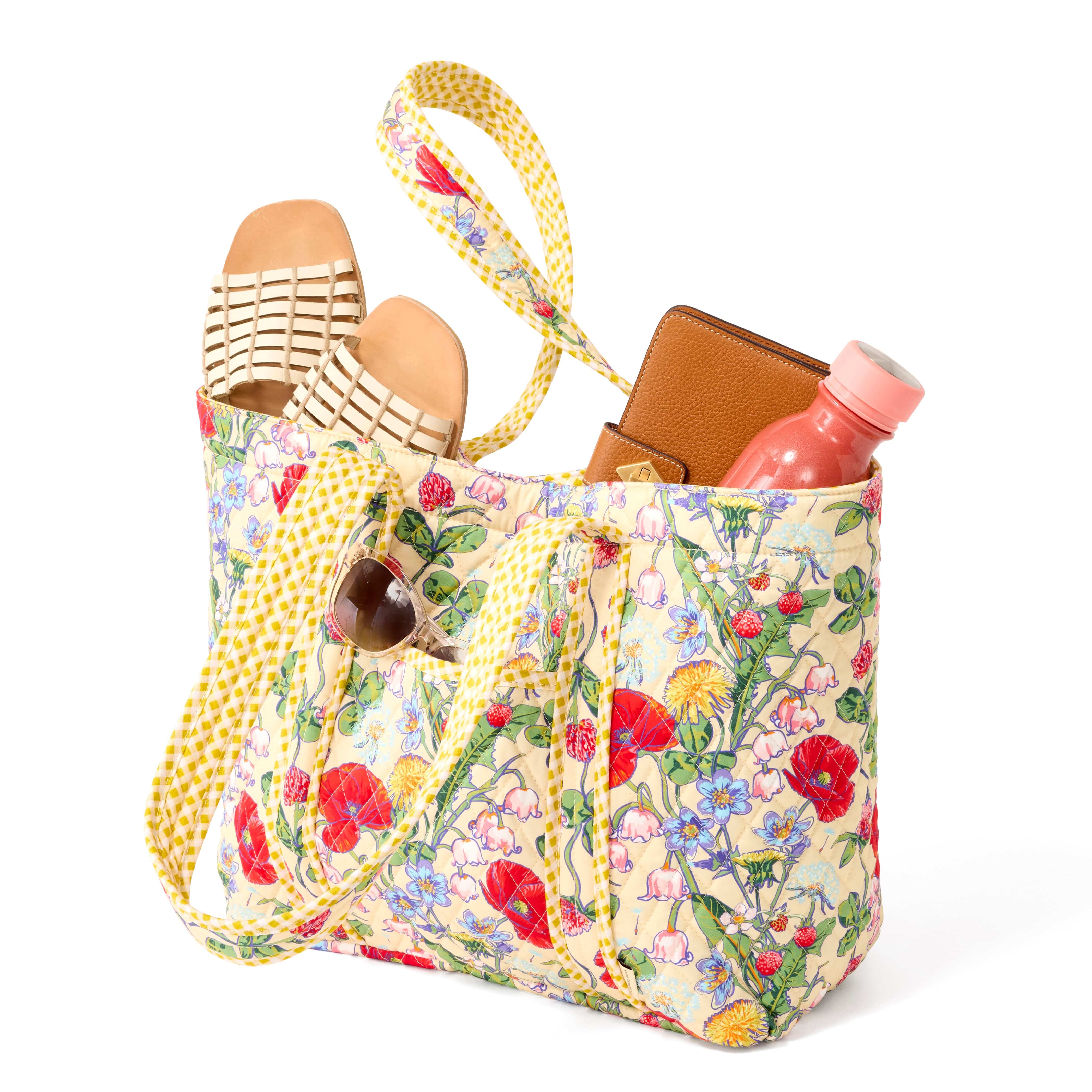 Hathaway Tote Bag-All the Pretty Wildflowers