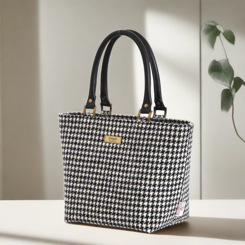 Harris Tweed Houndstooth Handbag