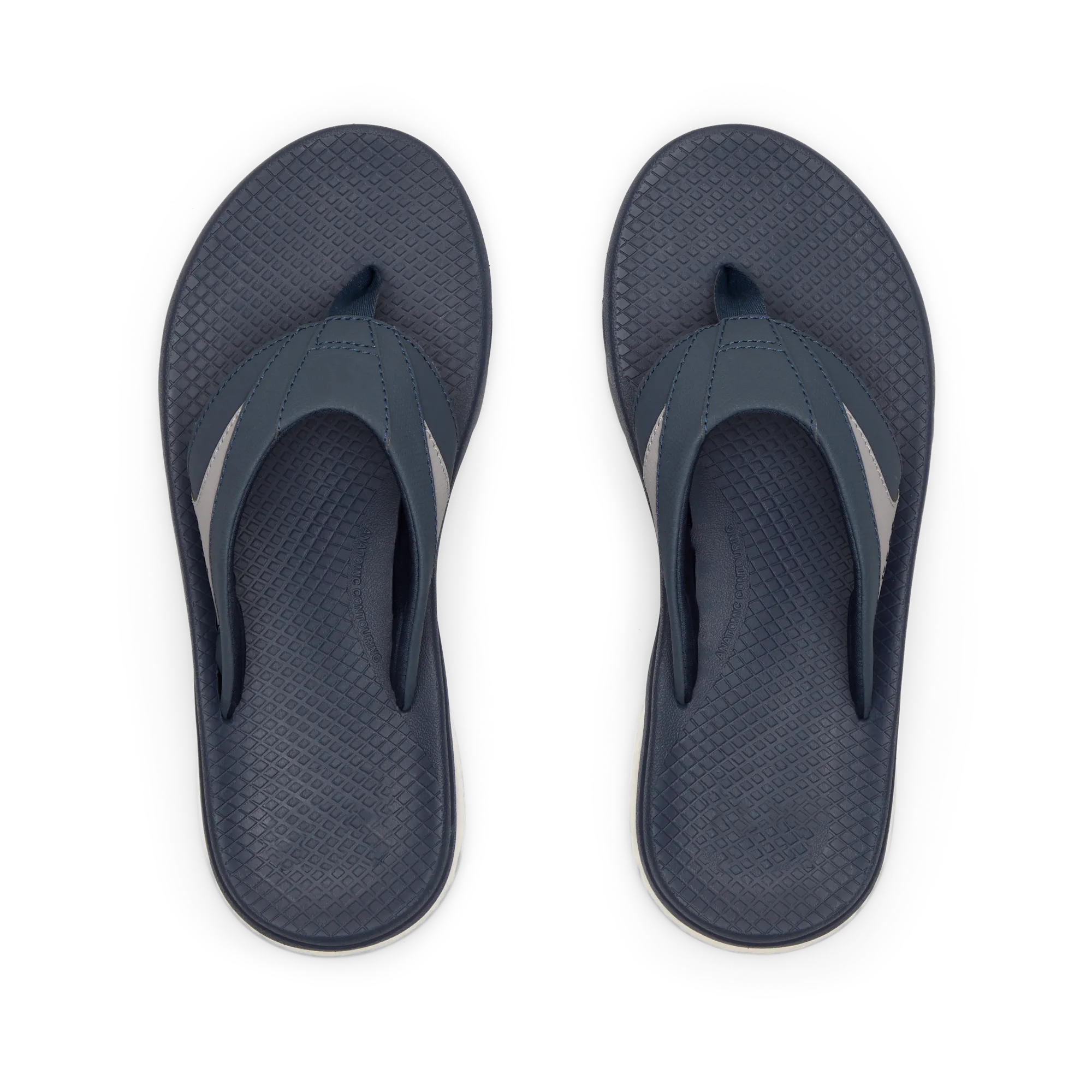 Fanning +-Navy/Grey