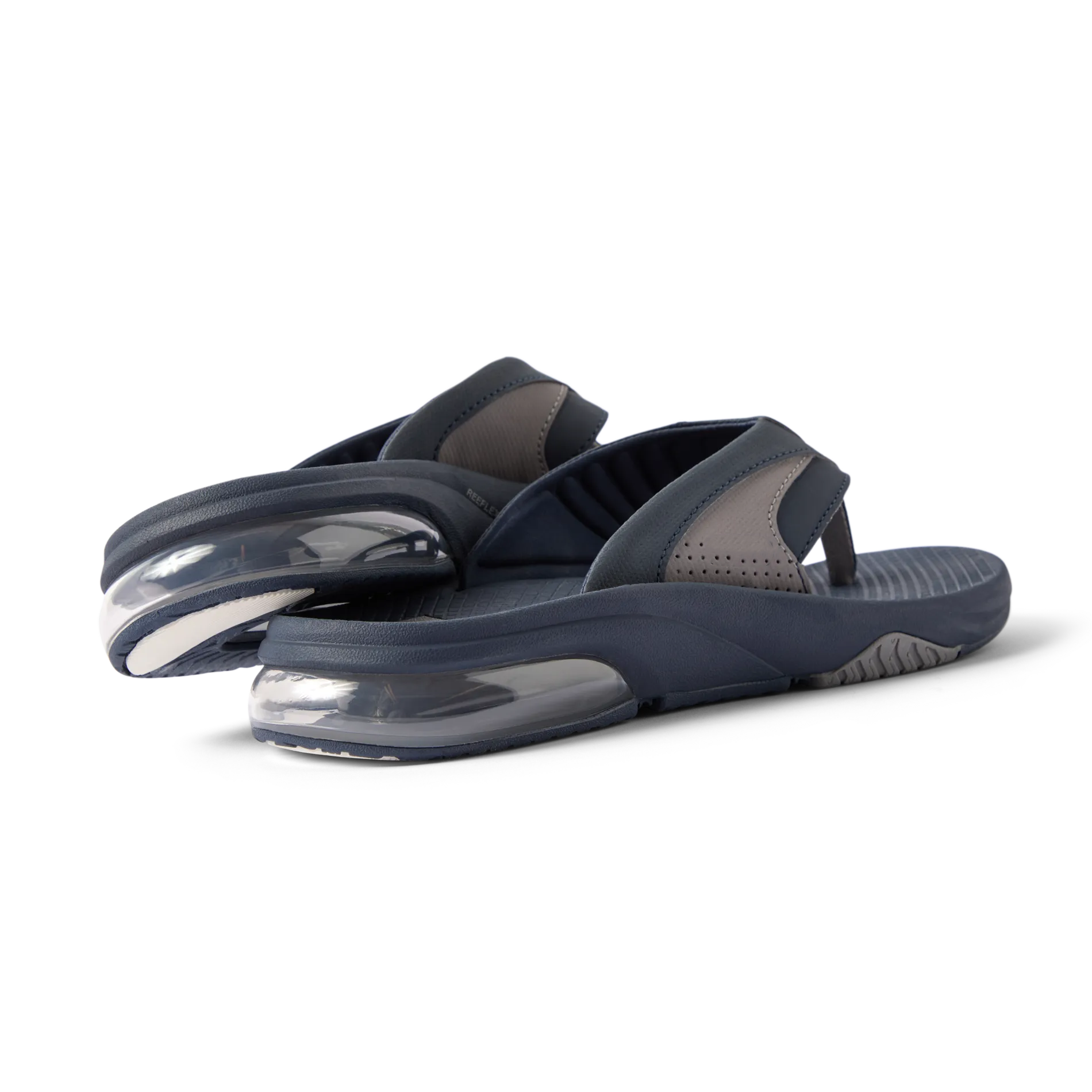 Fanning +-Navy/Grey