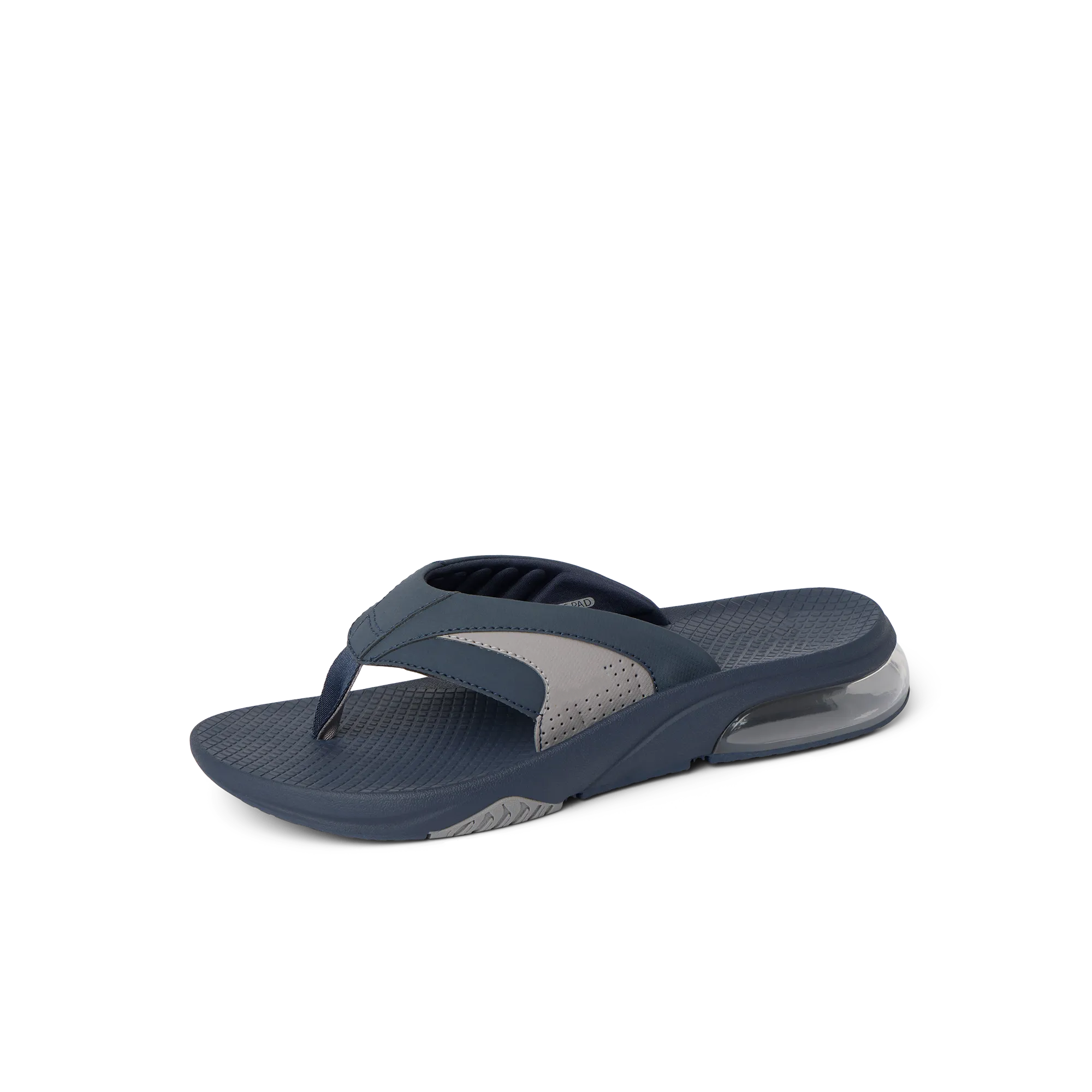 Fanning +-Navy/Grey
